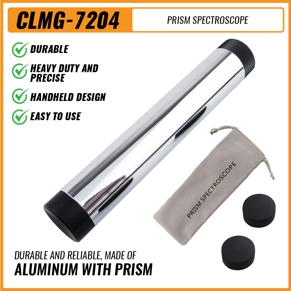 Spectroscope Handheld - El Büyük Prizma Spektroskop Taş 130mm