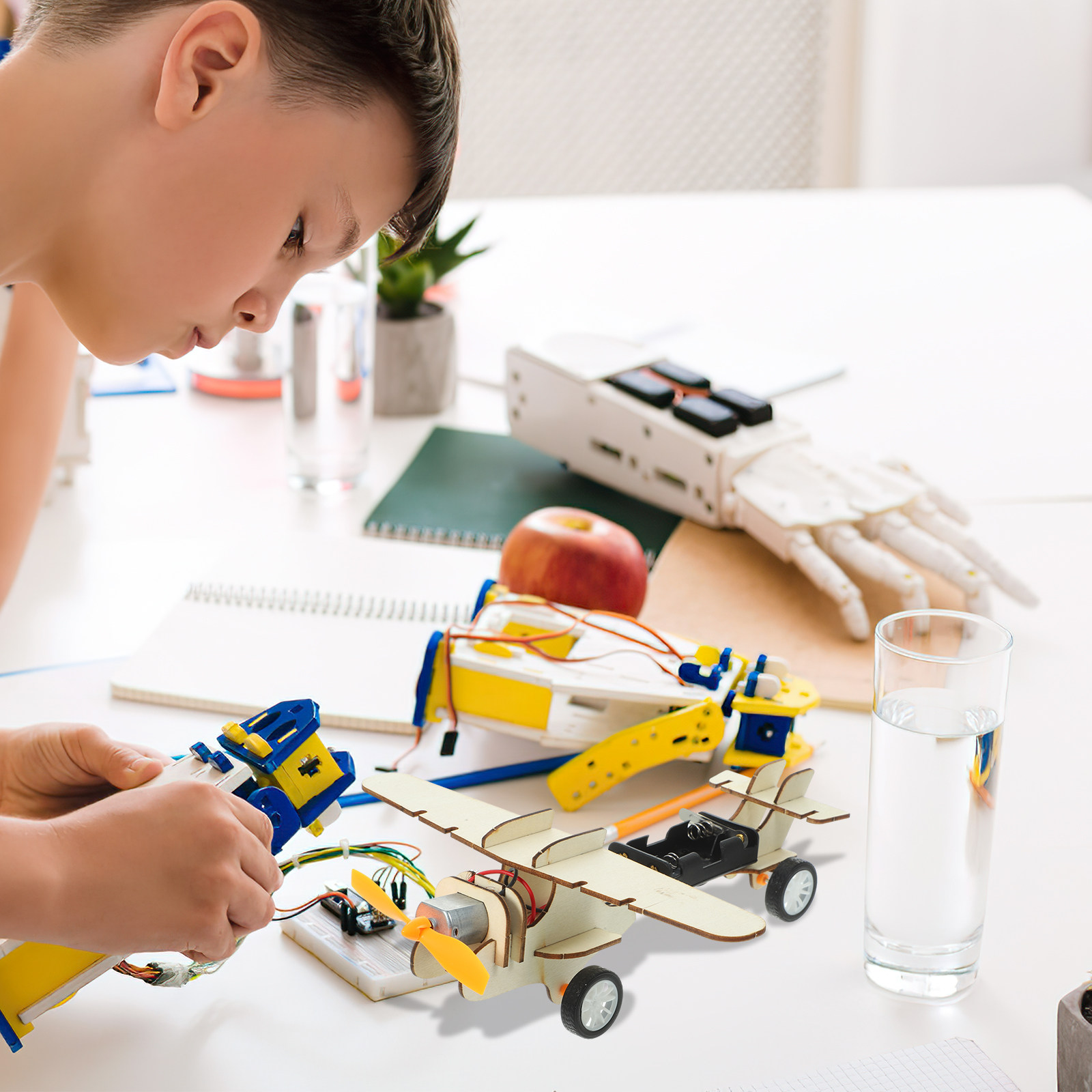 1 takım ahşap planör uçak DIY  - Science Toys Diy incelemesi ve fiyatı