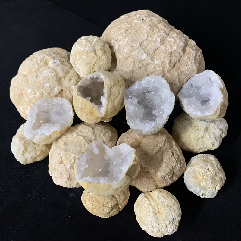 10/20 adet Doğal Kuvars Jeot Y - Geode Crystal Break incelemesi ve fiyatı