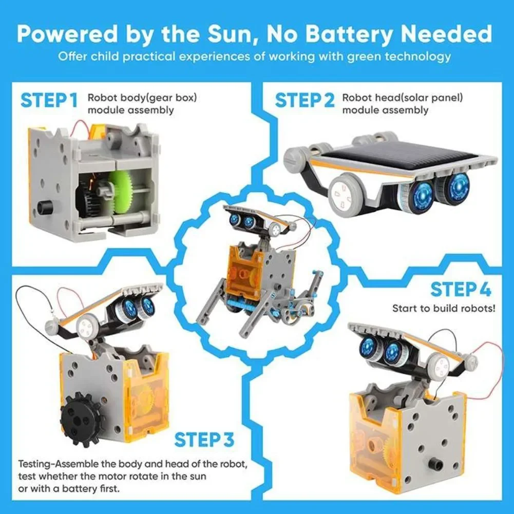 13 in 1 Güneş Enerjili Robot B - Science Toys Diy incelemesi ve fiyatı